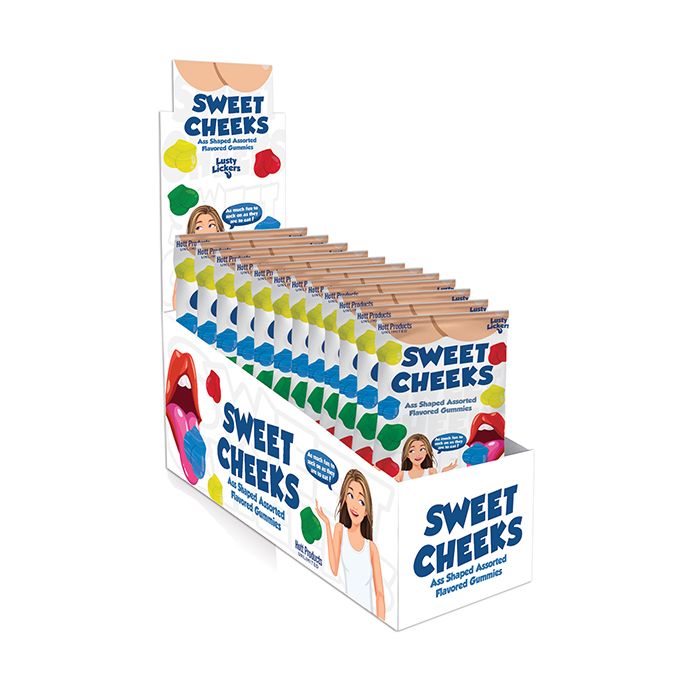 Sweet Cheeks Gummies Display - Display of 12